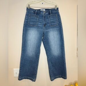 🔥NWOT Mica Blue Denim Women's Loose Fit Jeans Sz 31🔥